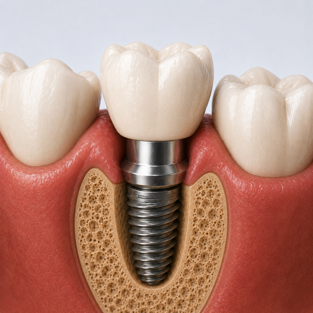 Screw-Retained Crown Placed